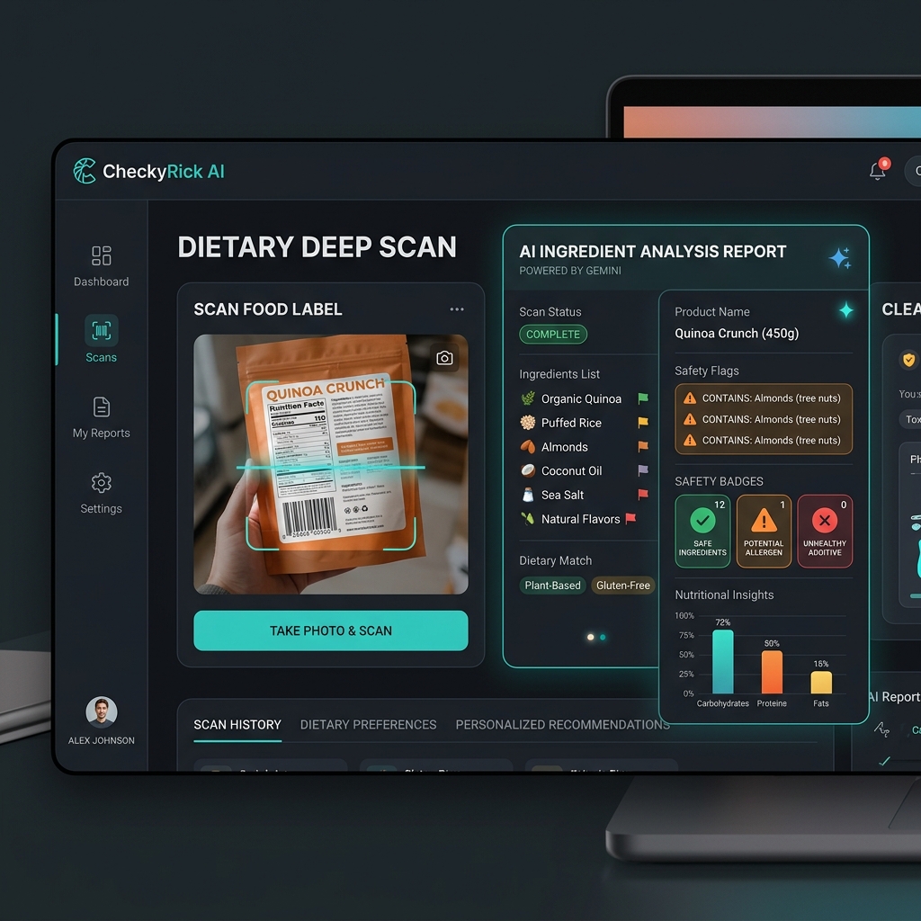 CheckyRick AI Dietary Scan